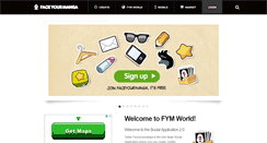 Desktop Screenshot of faceyourmanga.com